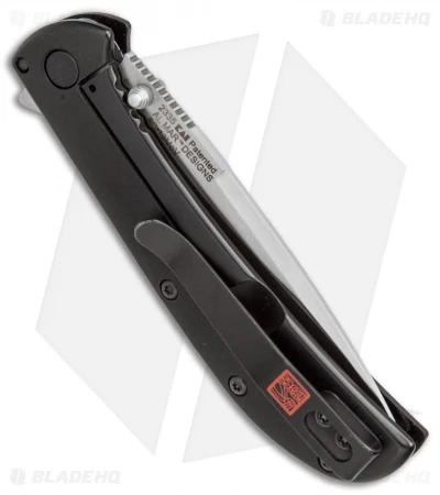 Kershaw Al Mar AM-3 Assisted Opening Knife Black G-10 (3" Satin) 3 Kershaw Al Mar AM-3 Assisted Opening Knife Black G-10 (3" Satin) - Image 3