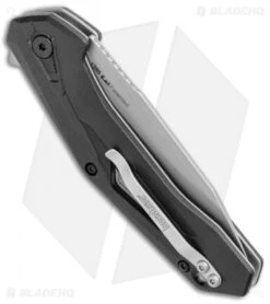 Kershaw Airlock Assisted Opening Knife Black FRN (3" Bead Blast) 1385 6 Kershaw Airlock Assisted Opening Knife Black FRN (3" Bead Blast) 1385 -Kershaw Kershaw Airlock Assisted Opening Black FRN BB 1385 BHQ 106043 jr side