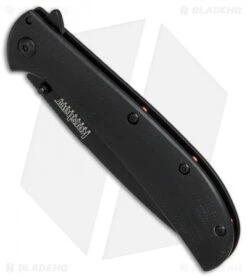 Kershaw Al Mar AM-4 Assisted Opening Knife Black G-10 (3.5" Black) 2330BLK -Kershaw Kershaw Al Mar AM 4 black G10 black BHQ 71078 er spine