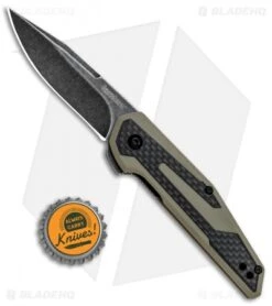 Kershaw Anso Fraxion Liner Lock Knife CF/Tan G-10 (2.75" Blackwash) 1160TANBW 7 Kershaw Anso Fraxion Liner Lock Knife CF/Tan G-10 (2.75" Blackwash) 1160TANBW -Kershaw Kershaw Anso Fraxion LL CF Tan G 10 Blackwash 1160TANBW BHQ 80566 jr bottlecap