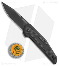 Kershaw Anso Fraxion Liner Lock Knife Carbon Fiber/G-10 (2.75" BlackWash) 1160 7 Kershaw Anso Fraxion Liner Lock Knife Carbon Fiber/G-10 (2.75" BlackWash) 1160 -Kershaw Kershaw Anso Fraxion carbon fiber G10 blackwash 1160 BHQ 52157 er size