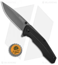Kershaw Asteroid Assisted Opening Knife Black FRN (3.6" Gray) -Kershaw Kershaw Asteroid KS1360X BHQ 104003 jr bottlecap