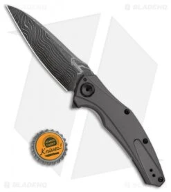 Kershaw Bareknuckle Sub Frame Lock Knife Gray Al (3.5" Damascus) 7777DAM 7 Kershaw Bareknuckle Sub Frame Lock Knife Gray Al (3.5" Damascus) 7777DAM -Kershaw Kershaw Bareknuckle Sub FL Gray Al Damascus 7777DAM BHQ 103079 jr bottlecap