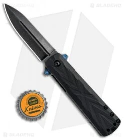 Kershaw Barstow Assisted Opening Knife Black GFN (3" BlackWash) 3960 -Kershaw Kershaw Barstow Black GFN Blackwash 3960 BHQ 52177 jr bottlecap 1