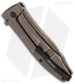 Kershaw Boilermaker Assisted Opening Frame Lock Knife Brown (3.3" Brown) 3475 -Kershaw Kershaw Boilermaker Assisted Opening FL Brown Brown 3475 BHQ 94084 jr side