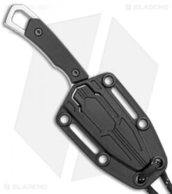 Kershaw Brace Neck Knife Fixed Blade (2" Stonewash) 2085 6 Kershaw Brace Neck Knife Fixed Blade (2" Stonewash) 2085 -Kershaw Kershaw Brace Neck Knife Fixed Blade SW 2085 BHQ 120531 jr sheath