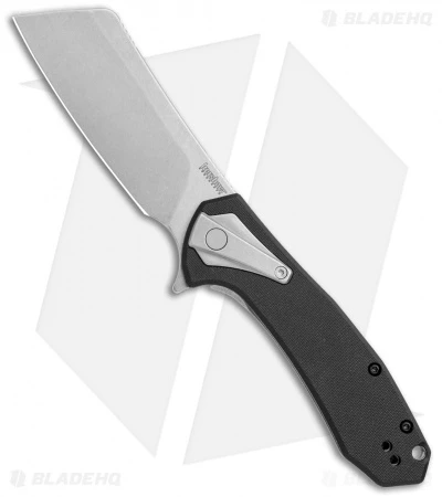 Kershaw Bracket Cleaver Assisted Frame Lock Knife Black G-10 (3.4" SW) 3455 1 Kershaw Bracket Cleaver Assisted Frame Lock Knife Black G-10 (3.4" SW) 3455