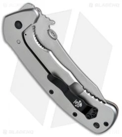 Kershaw CQC-11K Frame Lock Knife Brown G-10 (3.5" Stonewash) 6031 -Kershaw Kershaw CQC 11K FL Brown G 10 SW 6031 BHQ 52195 jr side