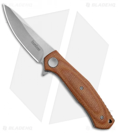 Kershaw Sinkevich Concierge Liner Lock Knife Brown Micarta (3.25" SW D2) 1 Kershaw Sinkevich Concierge Liner Lock Knife Brown Micarta (3.25" SW D2)