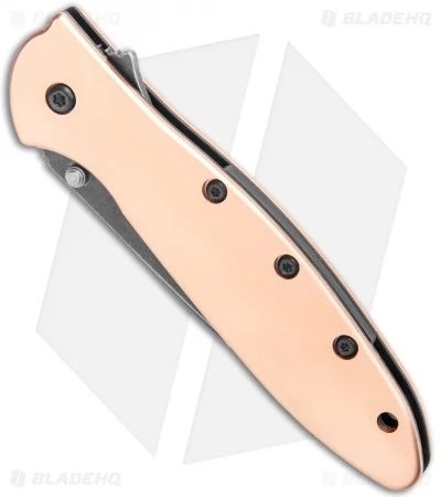 Kershaw Leek Assisted Opening Knife Copper (3" Black SW) 1660CUBW 2 Kershaw Leek Assisted Opening Knife Copper (3" Black SW) 1660CUBW - Image 2