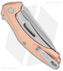 Kershaw Copper Natrix XL Sub-Frame Lock Knife (3.75" Stonewash) 7008CU 7 Kershaw Copper Natrix XL Sub-Frame Lock Knife (3.75" Stonewash) 7008CU -Kershaw Kershaw Copper Natrix XL Sub FL SW 7008CU BHQ 105985 jr side