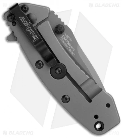 Kershaw Cryo Assisted Opening Knife (2.75" Gray) 1555TI 2 Kershaw Cryo Assisted Opening Knife (2.75" Gray) 1555TI - Image 2