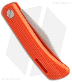 Kershaw D.W.O. Classic 3000 Lockback Knife Orange (2.38" Satin) -Kershaw Kershaw DWO classic 3000 orange satin BHQ 11772 er side