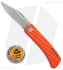 Kershaw D.W.O. Classic 3000 Lockback Knife Orange (2.38" Satin) -Kershaw Kershaw DWO classic 3000 orange satin BHQ 11772 er size