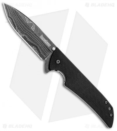 Kershaw Damascus Skyline Liner Lock Knife (3.125") 1760DAM 1 Kershaw Damascus Skyline Liner Lock Knife (3.125") 1760DAM