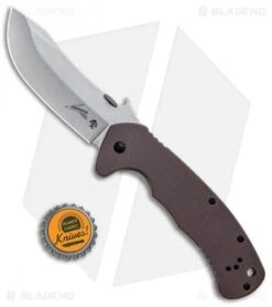 Kershaw CQC-11K D2 Frame Lock Knife Brown G-10 (3.5" Stonewash) 6031D2 7 Kershaw CQC-11K D2 Frame Lock Knife Brown G-10 (3.5" Stonewash) 6031D2 -Kershaw Kershaw Emerson CQC 11K D2 FL Brown G 10 SW 6031D2 BHQ 101840 jr bottlecap