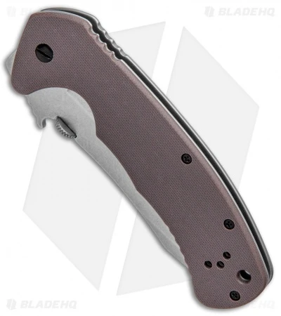 Kershaw CQC-11K D2 Frame Lock Knife Brown G-10 (3.5" Stonewash) 6031D2 2 Kershaw CQC-11K D2 Frame Lock Knife Brown G-10 (3.5" Stonewash) 6031D2 - Image 2
