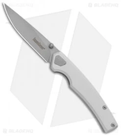 Kershaw Epistle Liner Lock Knife Gray (3" Bead Blast) 2131