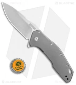 Kershaw Eris Assisted Opening Knife Gray (3" Stonewash) 1881 -Kershaw Kershaw Eris Gray sw BHQ 52172 jr bottlecap