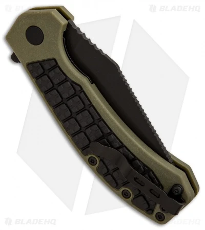 Kershaw Faultline Liner Lock Knife Green/Black GFN (3" Black) 8760 2 Kershaw Faultline Liner Lock Knife Green/Black GFN (3" Black) 8760 - Image 2