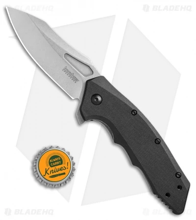 Kershaw Flitch Assisted Opening Knife Black GFN (3.25" Stonewash) 3930 4 Kershaw Flitch Assisted Opening Knife Black GFN (3.25" Stonewash) 3930 - Image 4