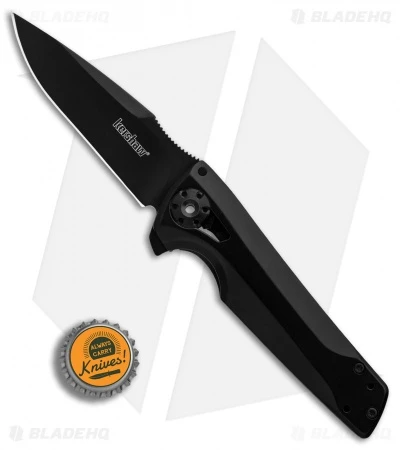 Kershaw Flythrough Frame Lock Knife (3" Black) 1988 4 Kershaw Flythrough Frame Lock Knife (3" Black) 1988 - Image 4
