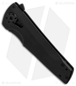 Kershaw Flythrough Frame Lock Knife (3" Black) 1988 7 Kershaw Flythrough Frame Lock Knife (3" Black) 1988 -Kershaw Kershaw Flythrough Black BHQ 80578 er spine