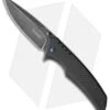 Kershaw Halogen Liner Lock Knife Black G-10/CF (3.25" Black SW) 1336BW