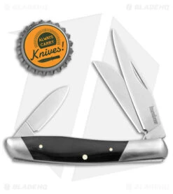 Kershaw Iredale Slip Joint Knife Black Canvas Micarta (2.6" Satin) 4386 7 Kershaw Iredale Slip Joint Knife Black Canvas Micarta (2.6" Satin) 4386 -Kershaw Kershaw Iredale SJ Black Canvas Micarta Satin BHQ 139786 jr bottlecap