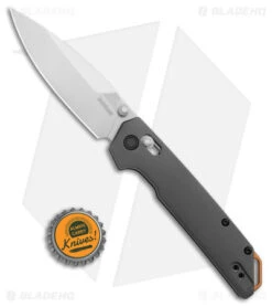 Kershaw Iridium Bar Lock Knife Gray Aluminum (3.5" Satin D2) 2038 -Kershaw Kershaw Iridium Gray Copper Satin BHQ 178501 jr bottlecap