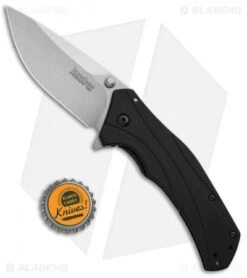 Kershaw Knockout Assisted Opening Knife (3.25" Stonewash) 1870 -Kershaw Kershaw Knockout Assisted Opening SW 1870 BHQ 8381 jr bottlecap