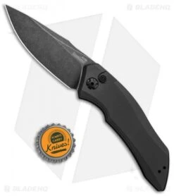 Kershaw Launch 1 Automatic Knife Gray Aluminum (3.4" Blackwash) 7100GRYBW 10 Kershaw Launch 1 Automatic Knife Gray Aluminum (3.4" Blackwash) 7100GRYBW -Kershaw Kershaw Launch 1 Automatic Gray Aluminum BlackWash 7100GRYBW BHQ 91254 jr bottlecap