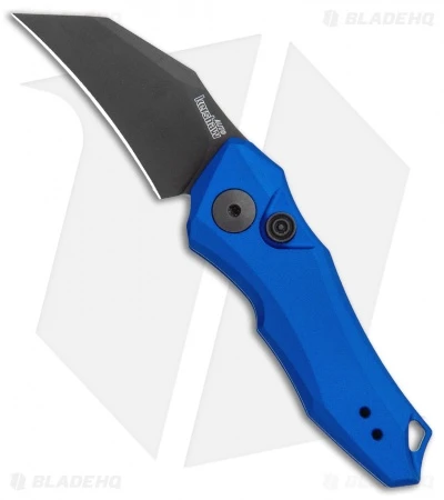 Kershaw Launch 10 Automatic Knife Blue (1.9" Stonewash) 7350BLUBLK 1 Kershaw Launch 10 Automatic Knife Blue (1.9" Stonewash) 7350BLUBLK