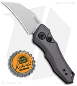 Kershaw Launch 10 Automatic Knife Gray (1.9" Stonewash) 7350 -Kershaw Kershaw Launch 10 Auto Gray SW 7350 BHQ 94065 jr bottlecap