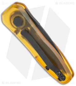 Kershaw BHQ Exclusive Launch 4 Automatic Knife Ultem (1.9" Black MagnaCut) -Kershaw Kershaw Launch 4 Auto ULtem Black MagnaCut Exclusive BHQ 175285 jr side 1