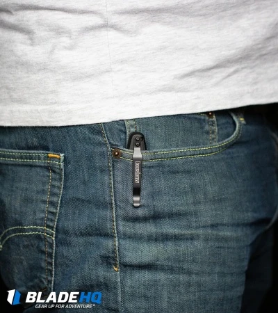 Kershaw Launch 4 CA Legal Automatic Knife Gray (1.9" Damascus) BHQ Exclusive 5 Kershaw Launch 4 CA Legal Automatic Knife Gray (1.9" Damascus) BHQ Exclusive - Image 5