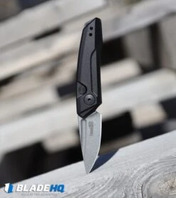 Kershaw Launch 9 Automatic Knife Black (1.8" Working Finish) 7250 -Kershaw Kershaw Launch 9 Automatic Knife Black Working Finish 7250 BHQ 94066 kp wood web