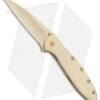 Kershaw Leek Assisted Opening Knife 24K Gold Plated (3" Gold) 1660G