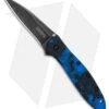 Kershaw Leek Spring Assisted Knife A/O Digital Blue (3" Black SW) 1660DBLU