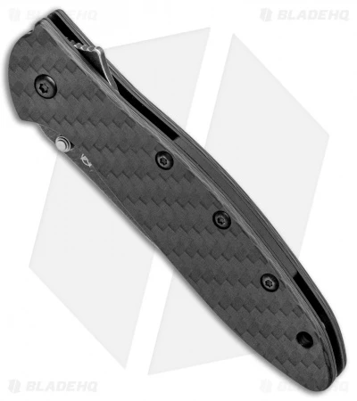 Kershaw Leek Assisted Opening Knife Carbon Fiber (3" Composite) 2 Kershaw Leek Assisted Opening Knife Carbon Fiber (3" Composite) - Image 2