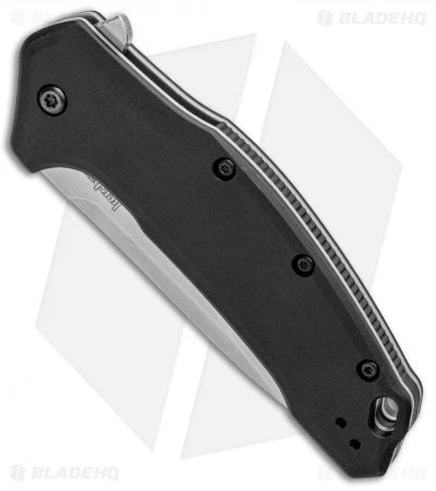 Kershaw Link Drop Point Knife Black (3.25" M390 Stonewash) 1776BLK 2 Kershaw Link Drop Point Knife Black (3.25" M390 Stonewash) 1776BLK - Image 2