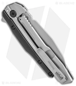 Kershaw Lithium Reverse Tanto Spring Assisted Knife Black GFN (3.25" BB) 2049 6 Kershaw Lithium Reverse Tanto Spring Assisted Knife Black GFN (3.25" BB) 2049 -Kershaw Kershaw Lithium Reverse Tanto SA Black GFN BB BHQ 139781 jr side