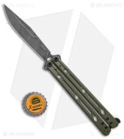 Kershaw Lucha Balisong Butterfly Knife OD Green (4.5" Blackwash) 5150ODBW 7 Kershaw Lucha Balisong Butterfly Knife OD Green (4.5" Blackwash) 5150ODBW -Kershaw Kershaw Lucha Balisong Butterfly OD Green Blackwash 5150ODBW BHQ 117072 jr bottlecap