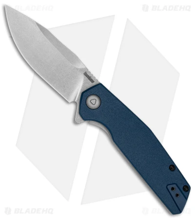 Kershaw Lucid Assisted Opening Frame Lock Knife Blue/Stainless Steel (3.2" SW) 1 Kershaw Lucid Assisted Opening Frame Lock Knife Blue/Stainless Steel (3.2" SW)