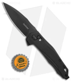 Kershaw Monitor Bar Lock Knife Black FRN (3" Black D2) 2041 -Kershaw Kershaw Monitor Knife Black Black BHQ 178503 jr bottlecap