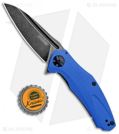 Kershaw Natrix A/O Knife Blue G-10 (3.25" BlackWash) 7007BLUBW 4 Kershaw Natrix A/O Knife Blue G-10 (3.25" BlackWash) 7007BLUBW - Image 4