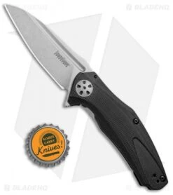 Kershaw Natrix A/O Sub-Frame Lock Knife Black G-10 (3.25" Stonewash) KS7007BK 7 Kershaw Natrix A/O Sub-Frame Lock Knife Black G-10 (3.25" Stonewash) KS7007BK -Kershaw Kershaw Natrix AO Sub Frame Black G 10 SW 7007 BHQ 52198 jr bottlecap