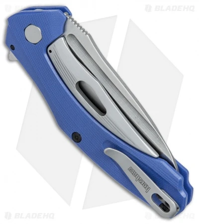 Kershaw Natrix A/O Sub-Frame Lock Knife Blue G-10 (3.25" Stonewash) 7007BLU 2 Kershaw Natrix A/O Sub-Frame Lock Knife Blue G-10 (3.25" Stonewash) 7007BLU - Image 2
