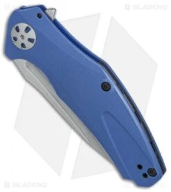 Kershaw Natrix A/O Sub-Frame Lock Knife Blue G-10 (3.25" Stonewash) 7007BLU 6 Kershaw Natrix A/O Sub-Frame Lock Knife Blue G-10 (3.25" Stonewash) 7007BLU -Kershaw Kershaw Natrix AO blue G10 SW BHQ 79759 er spine