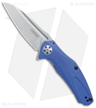 Kershaw Natrix A/O Sub-Frame Lock Knife Blue G-10 (3.25" Stonewash) 7007BLU 1 Kershaw Natrix A/O Sub-Frame Lock Knife Blue G-10 (3.25" Stonewash) 7007BLU